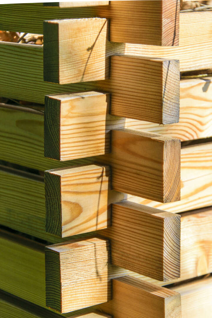 dobar Holz-Komposter Lärchi